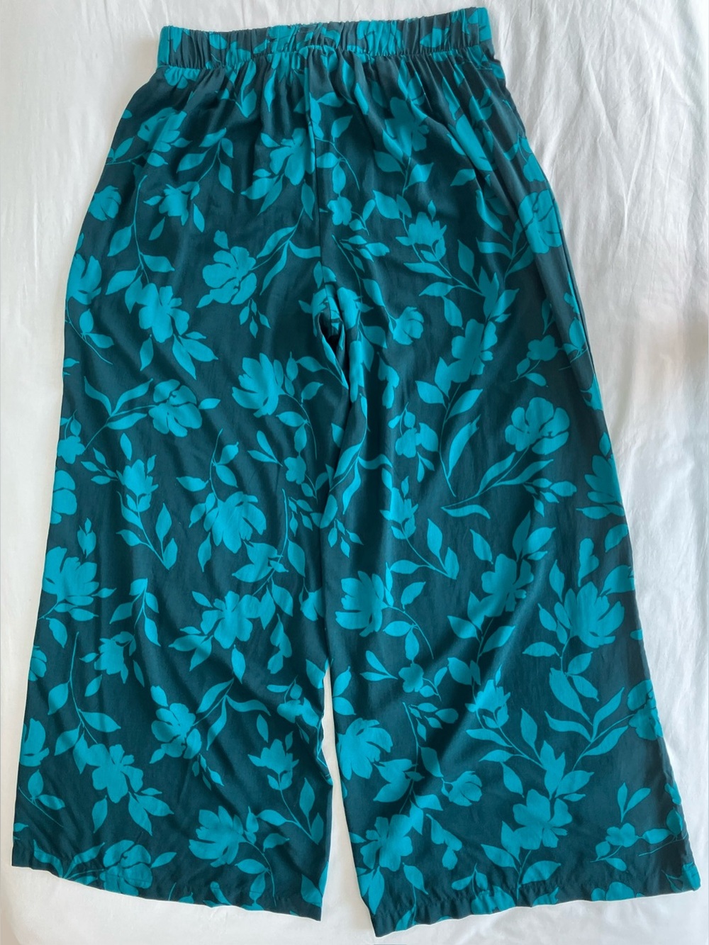 Torrid High-Rise Pull-On Wide-Leg Pants – Vanessa Floral Match To Paper – Size 0 - Picture 9 of 16